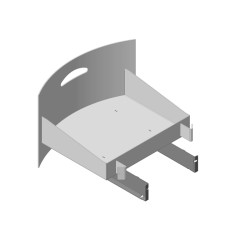 Dveře dřevníku 2 ETNA   